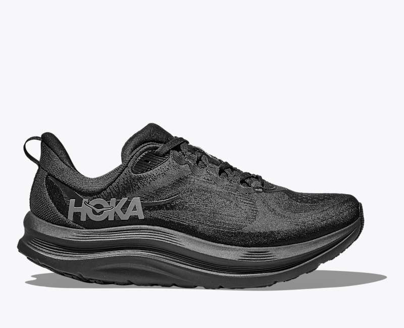 HOKA Women's Kawana 3 Shoes in Black/Black, Size 10