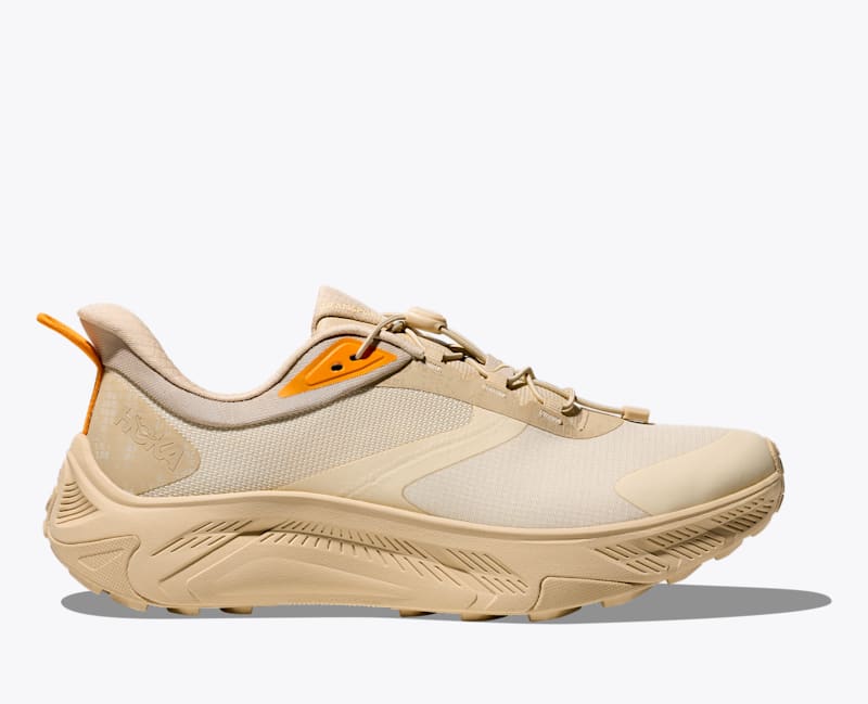 HOKA Men's Transport 2 Shoes in Cream/Vintage Yellow, Size 15