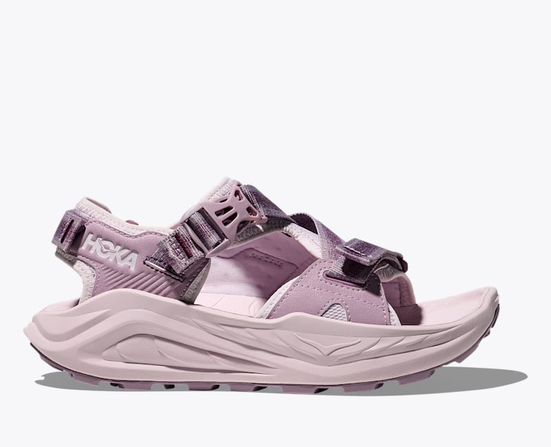 HOKA Women's Infini Hike TC Shoes in Fragrant Lilac/Lilac Cream, Size 8.5