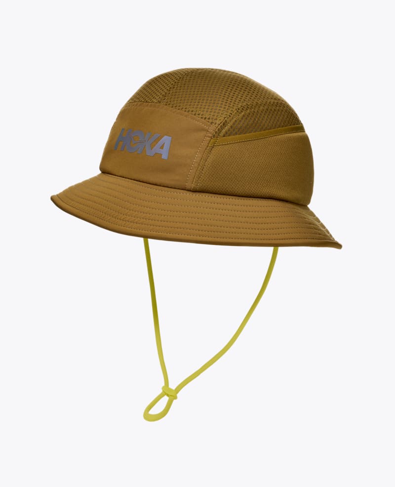 HOKA Adventure Hat 2.0 Hiking Shoes in Caraway Seed, Size S/M