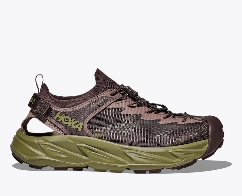 HOKA Men's Hopara 2 Shoes in Walnut/Wild Rye, Size 9.5