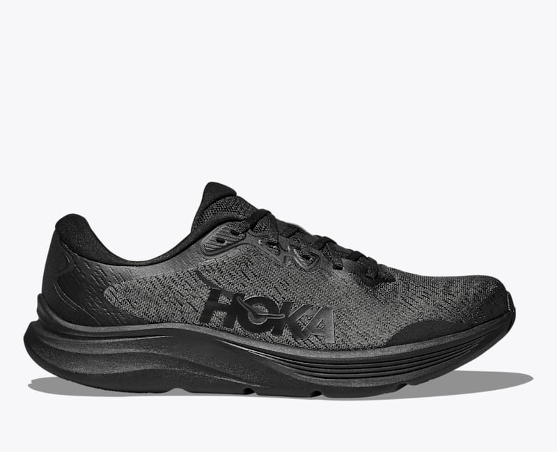 HOKA Men's Solimar 2 Shoes in Black/Black, Size 7
