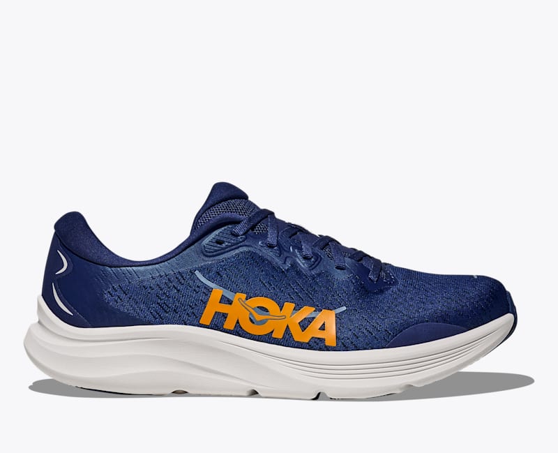 HOKA Men's Solimar 2 Shoes in Midnight Blue/Grout, Size 8.5