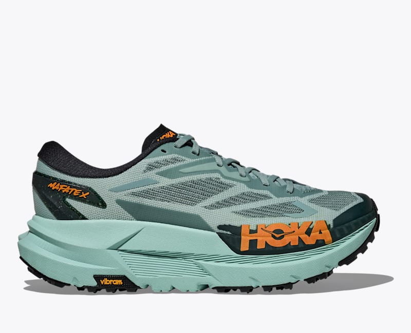 HOKA Men's Mafate X Shoes in Sage/Rosemary, Size 7