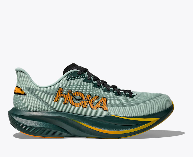 HOKA Men's Mach 7 Road Running Shoes in Sage/Bay Leaf, Size 11
