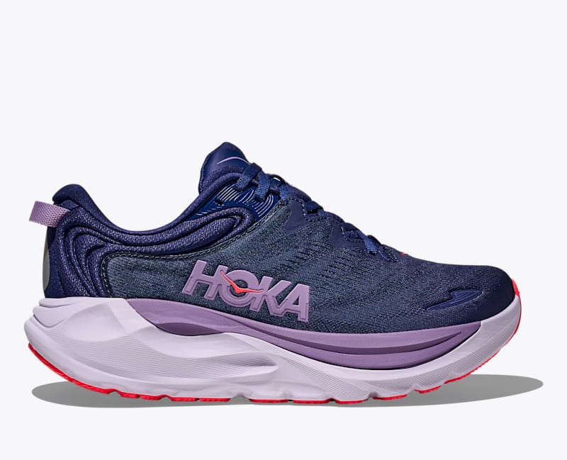 HOKA Women's Gaviota 6 Shoes in Midnight Blue/Varsity Navy, Size 5.5