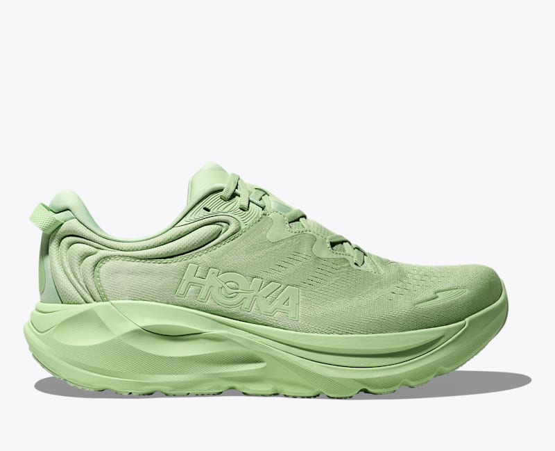 HOKA Men's Gaviota 6 Shoes in Vintage Green/Vintage Green, Size 14