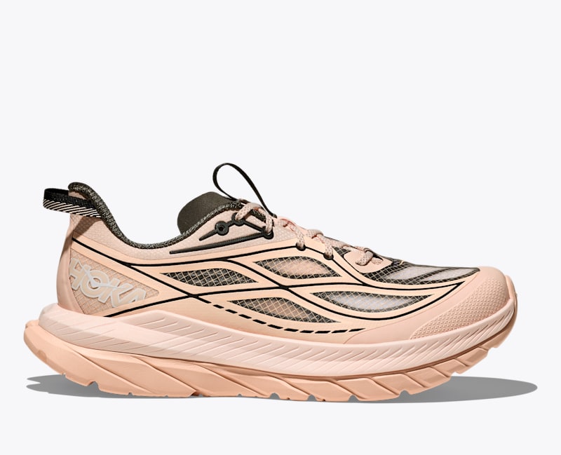 HOKA Women's Mach Remastered Shoes in Tangerine Glow/Asphalt Grey, Size 11