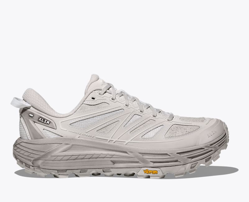 HOKA x XLIM Mafate Speed 2 TS Shoes in Grey Foam, Size M 5/W 6