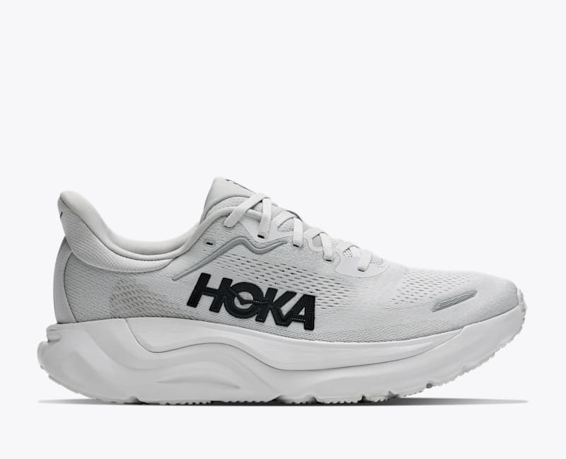HOKA Men's Arahi 9 Shoes in Cosmic Grey/Stardust, Size 10