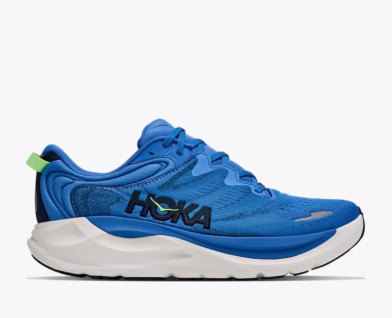 HOKA Men's Gaviota 6 Shoes in Virtual Blue/Varsity Navy, Size 11 XW