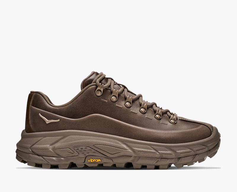 HOKA Elite Terrain System Tor Summit LTR Shoes in Owl Grey/Owl Grey, Size M 10.5/W 11.5