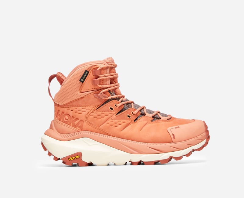 HOKA Women's Kaha 2 GORE-TEX Hiking Shoes in Sun Baked/Baked Clay, Size 3.5