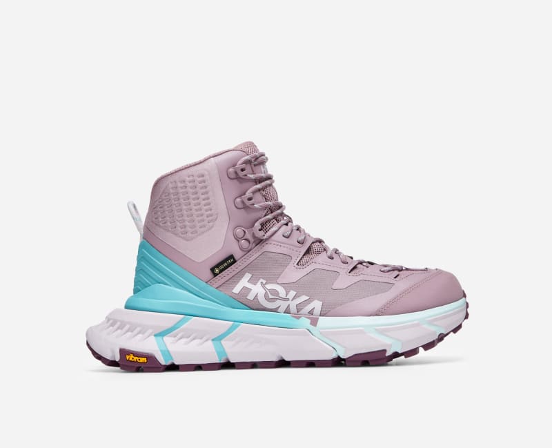 HOKA Women's Tennine Hike GORE-TEX Running Shoes in Elderberry/Coastal Shade, Size 3.5
