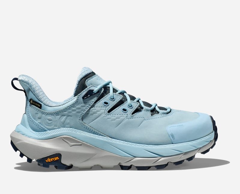 HOKA Women's Kaha 2 Low Gore-Tex Shoes in Summer Song/Harbor Mist, Size 38