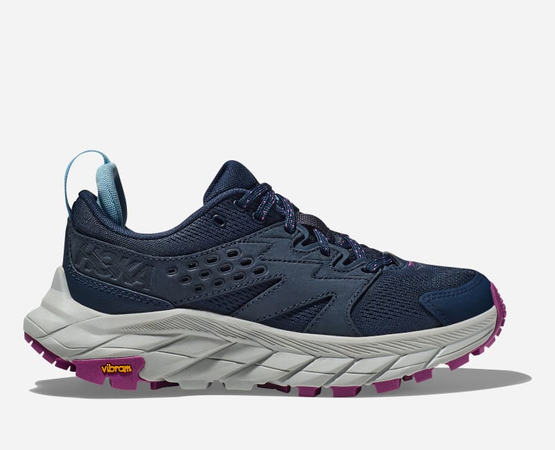 HOKA Anacapa Breeze Low Schuhe für Damen in Outer Space/Harbor Mist Größe 38 | Wandern