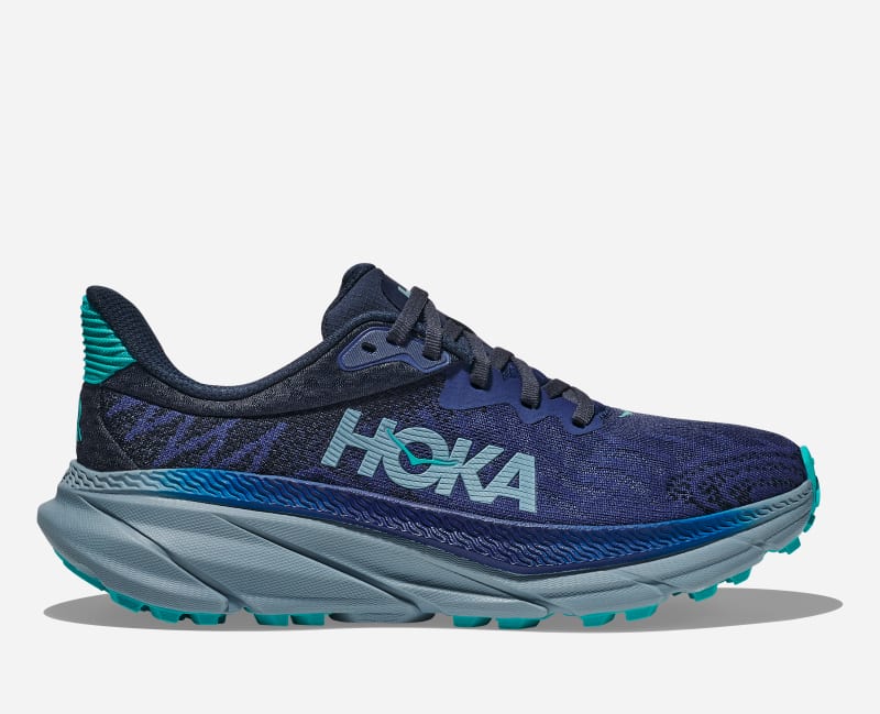 HOKA Women's Challenger 7 Running Shoes in Bellwether Blue/Stone Blue, Size 3.5 product