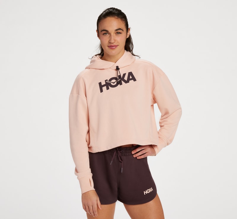 HOKA Women's Hoodie in Villa, Size Large
