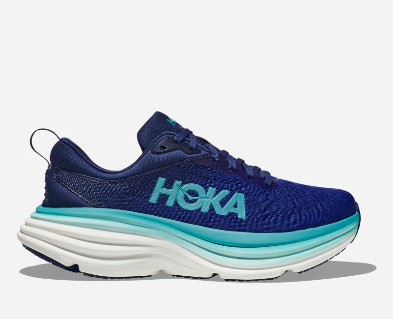 HOKA Women's Bondi 8 Road Running Shoes in Bbes, Size 10.5