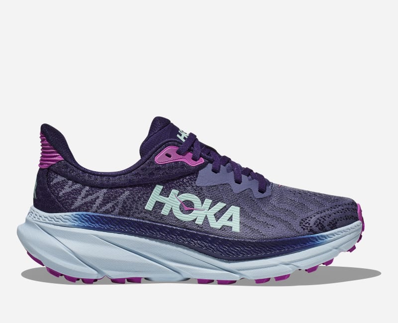 HOKA Women's Challenger 7 Road Running Shoes in Meteor/Night Sky, Size 3.5