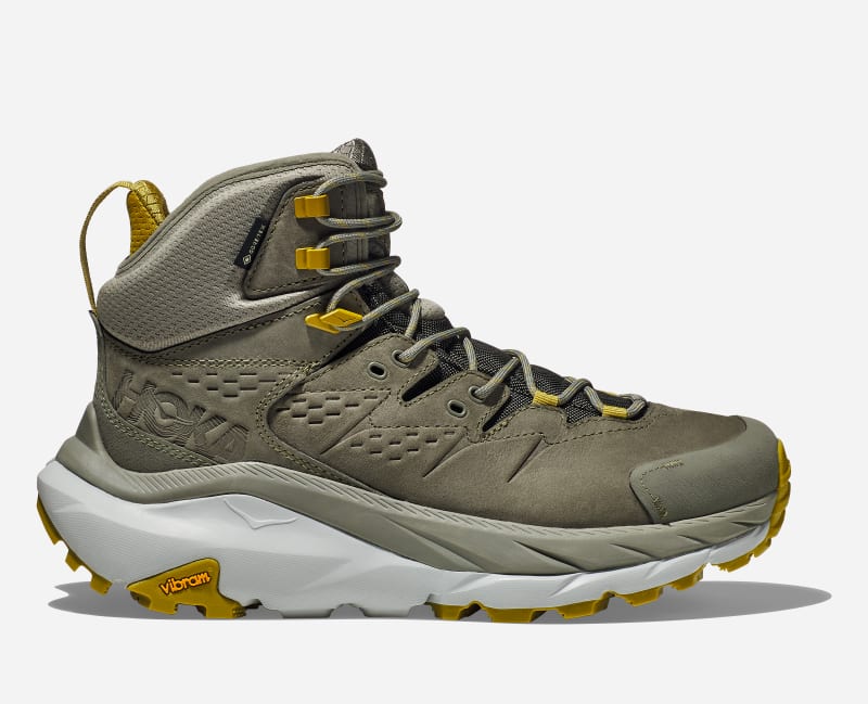 HOKA Kaha 2 GORE-TEX tursko i farger olive haze/mercury, størrelse: 40