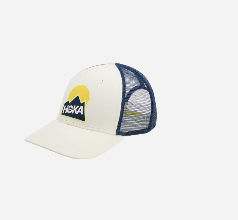 HOKA Women's Trail Trucker in Eggnog