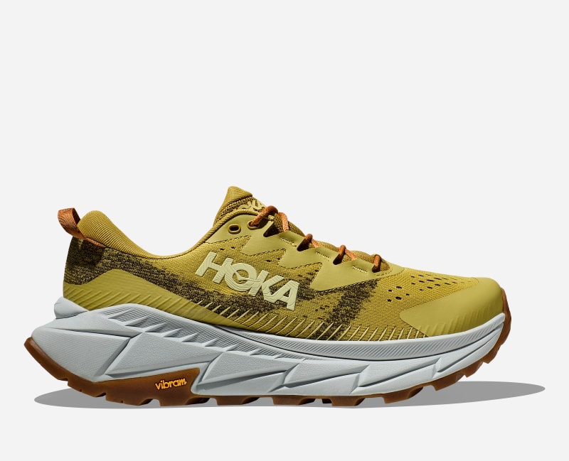 HOKA Women's Skyline-Float X Running Shoes in Golden Lichen/Dark Olive, Size 13.5 product