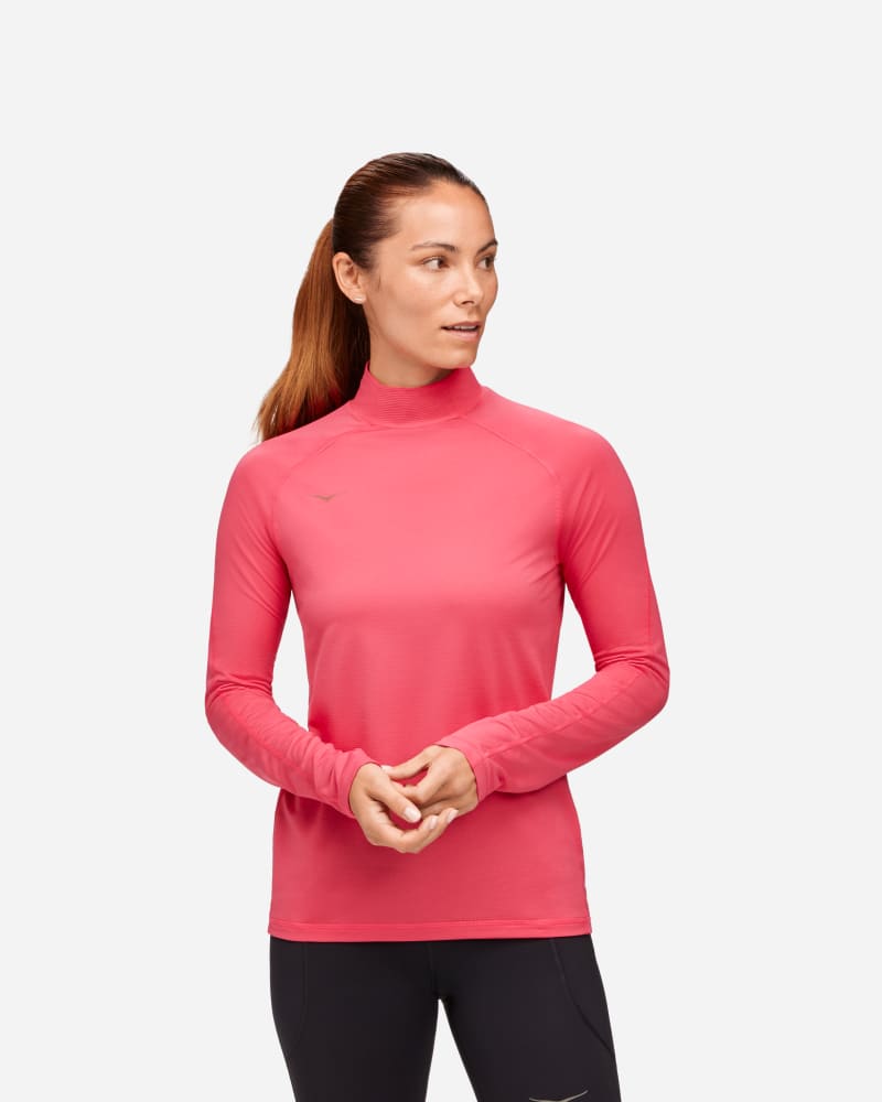 HOKA Extra laag voor koud weer voor Dames in Raspberry, maat S | Shirts Met Lange Mouwen