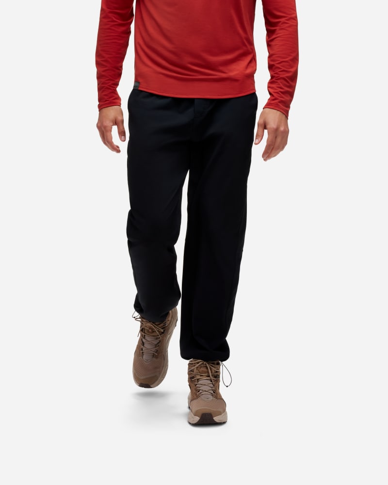 HOKA active woven bukser i svart, størrelse: XS