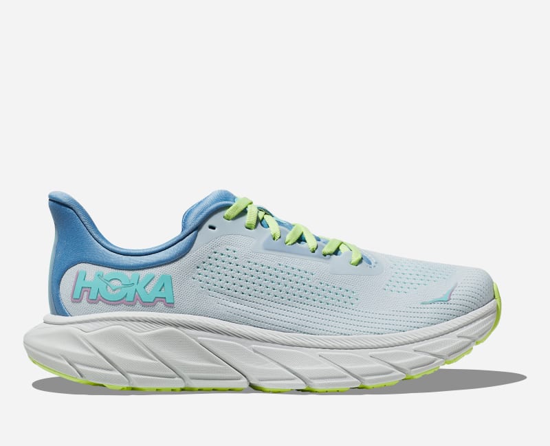 HOKA Arahi 7 Schuhe für Damen in Illusion/Dusk Größe 43 1/3 Weit | Straße