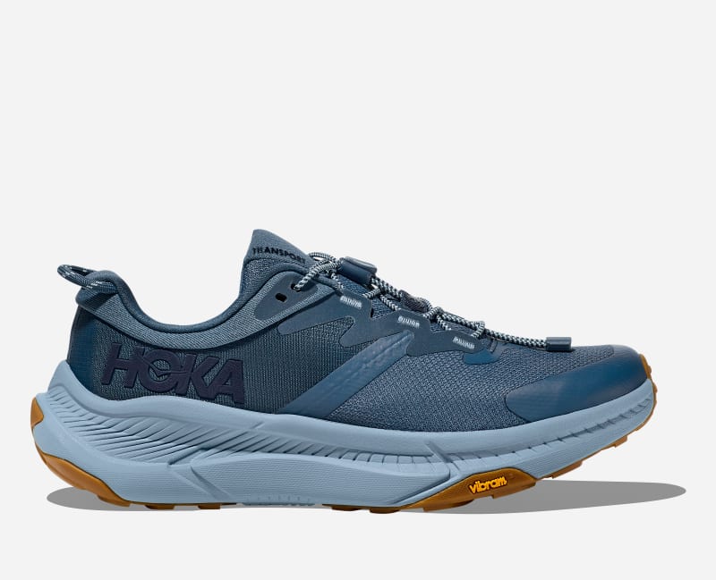 HOKA Women's Transport Hiking Hiking Shoes in Real Teal/Dusk, Size 37 1/3