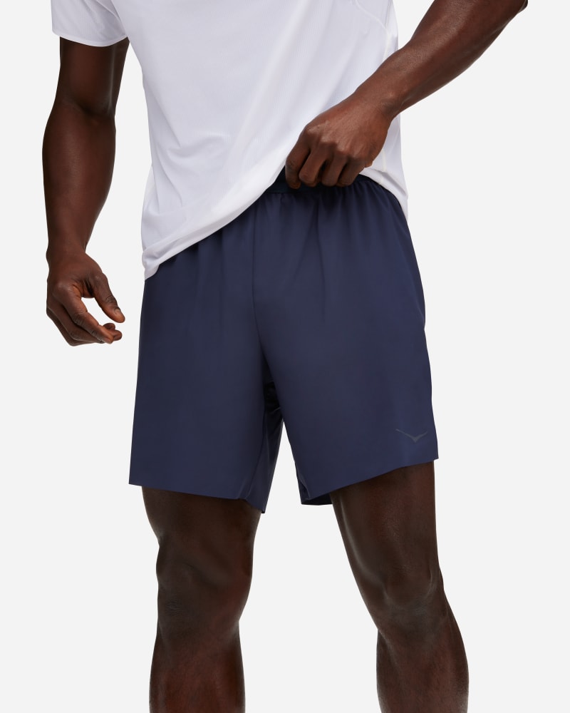 HOKA Men's Glide 7'' Short 2-In-1 in Outer Space, Size XL