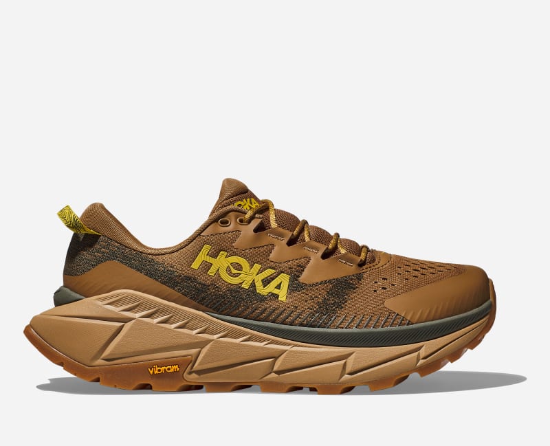 HOKA Men's Skyline-Float X Hiking Shoes in Honey/Wheat, Size 11