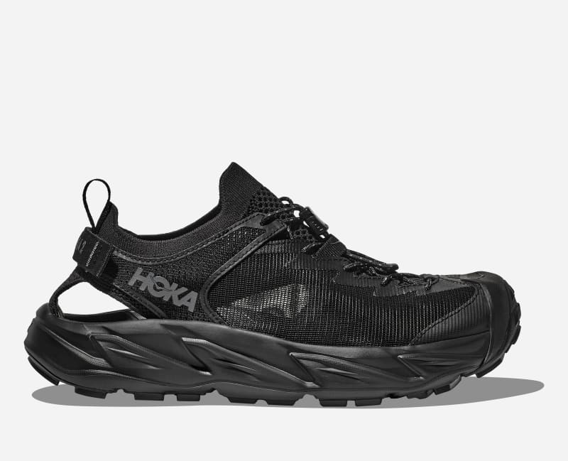 HOKA Men's Hopara 2 Hiking Shoes in Black, Size 8.5