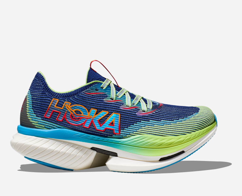 HOKA Cielo X1 løpesko i farger evening sky/lettuce, størrelse: 41 1/3