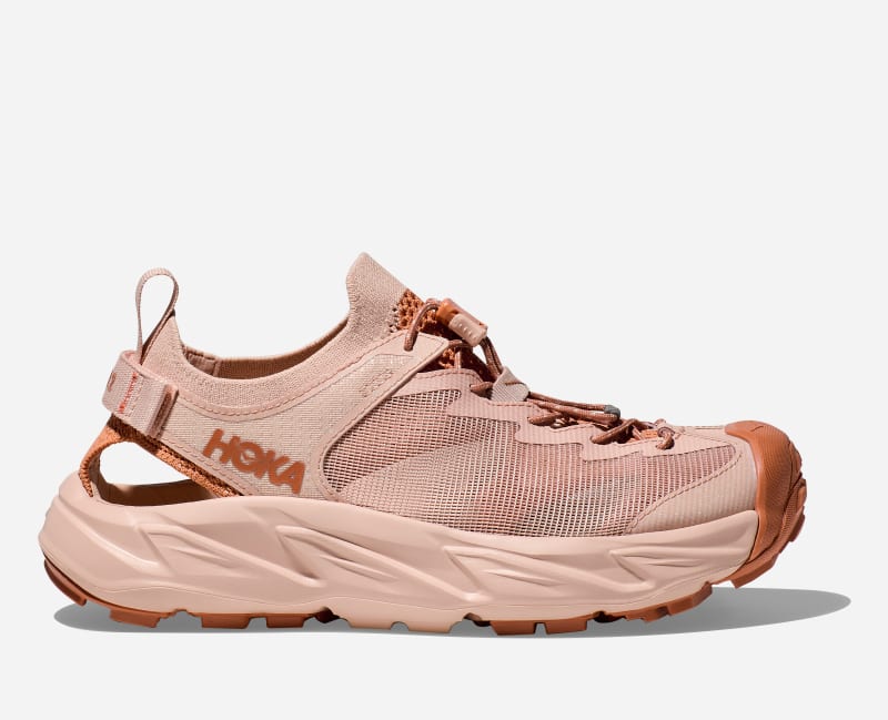 HOKA Hopara 2 Schuhe für Damen in Cream/Cedar Größe 42 | Wandern