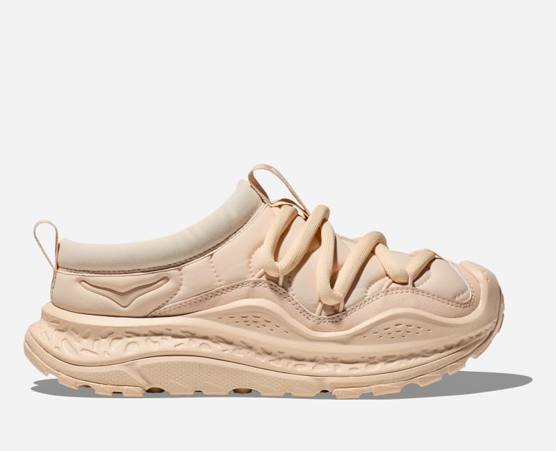 HOKA Ora Primo Lifestyle Shoes in Vanilla/Vanilla