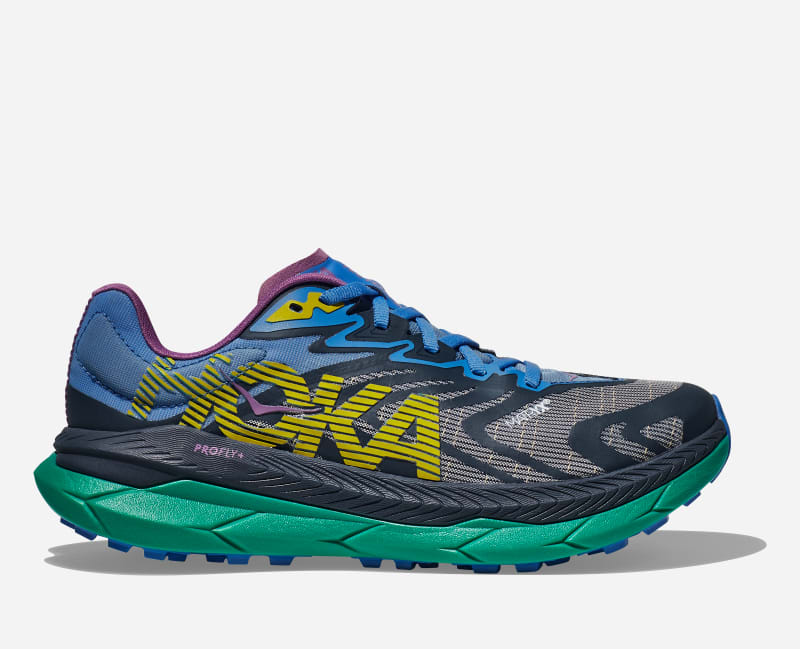 HOKA Tecton X 2 Schuhe für Damen in Strata/Virtual Blue Größe 36 2/3 | Gelände