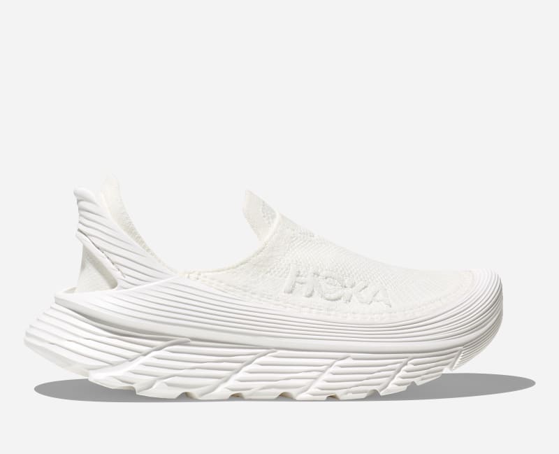 HOKA Restore TC Recovery Shoes in Raw, Size 3.5