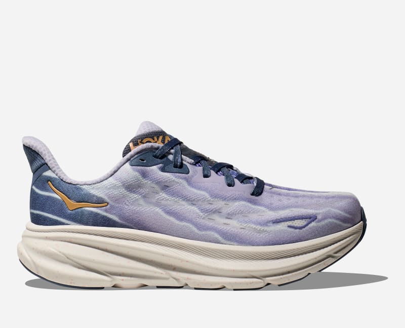 HOKA Women's Clifton 9 FP Movement Lifestyle Shoes in Cirrus, Size 4