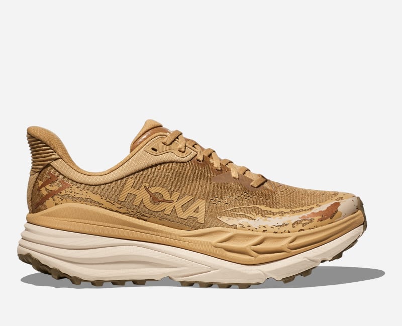 HOKA Stinson 7 Chaussures pour Homme en Wheat/Shifting Sand Taille 46 2/3 | Trail