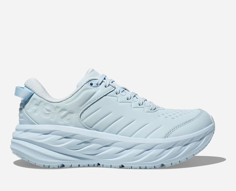 HOKA Women's Bondi Sr Shoes in Ice Water/Ice Water, Size 38 2/3 W