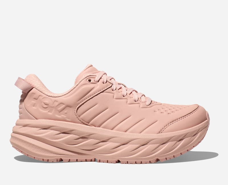 HOKA Women's Bondi Sr Shoes in Peach Whip/Peach Whip, Size 39 1/3