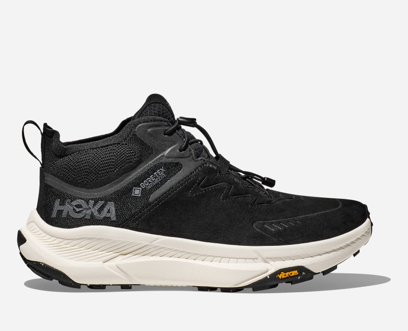 HOKA Transport Chukka GORE-TEX Zapatillas para Hombre en Black Talla 40 2/3 | Senderismo