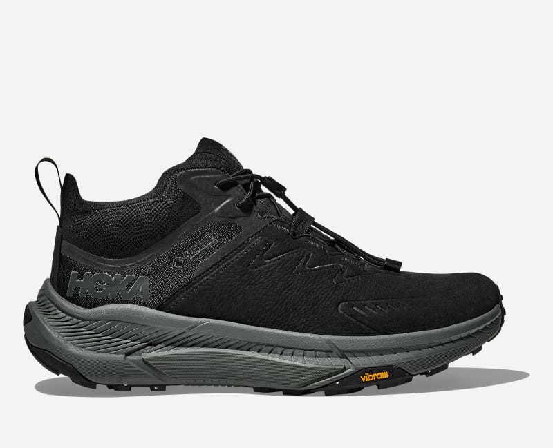 HOKA Men's Transport Chukka GORE-TEX Hiking Shoes in Black, Size 8.5