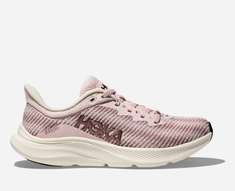 HOKA Women's Solimar Shoes in Cosmic Pearl/Alabaster, Size 38 2/3