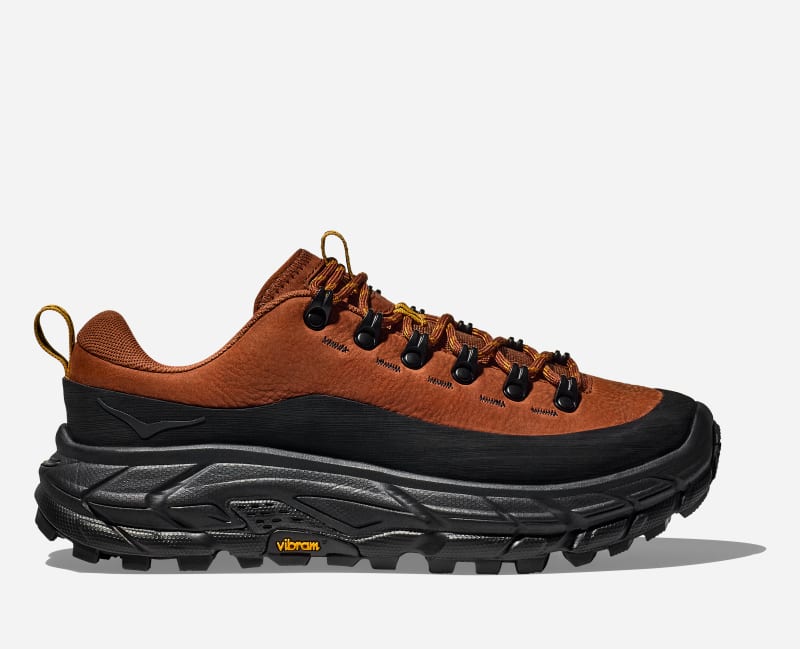 HOKA Tor Summit Shoes in Hazelnut/Black, Size 40 2/3