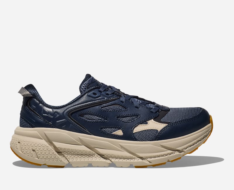 HOKA Clifton L løpesko i farger varsity navy/sesame, størrelse: 42