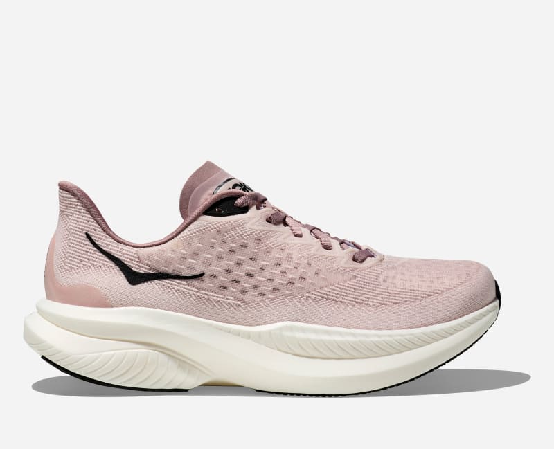 HOKA Mach 6 Schuhe für Damen in Cosmic Pearl/Quartzite Größe 42 2/3 | Straße