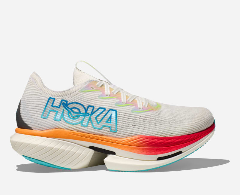 HOKA Cielo X1 løpesko i farger frost/cerise, størrelse: 42